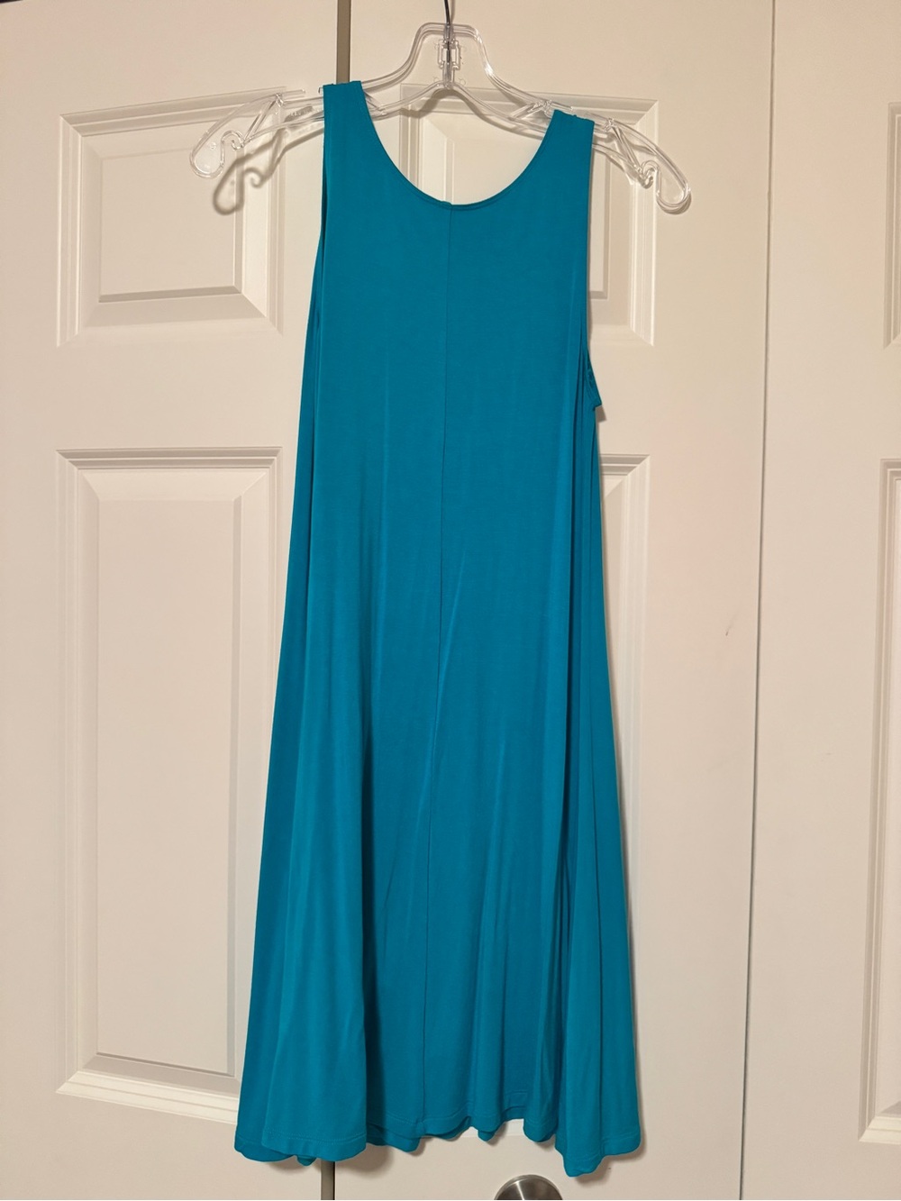 Old Navy Size Small Sleeveless Blue Teal A-Line Swing Dress